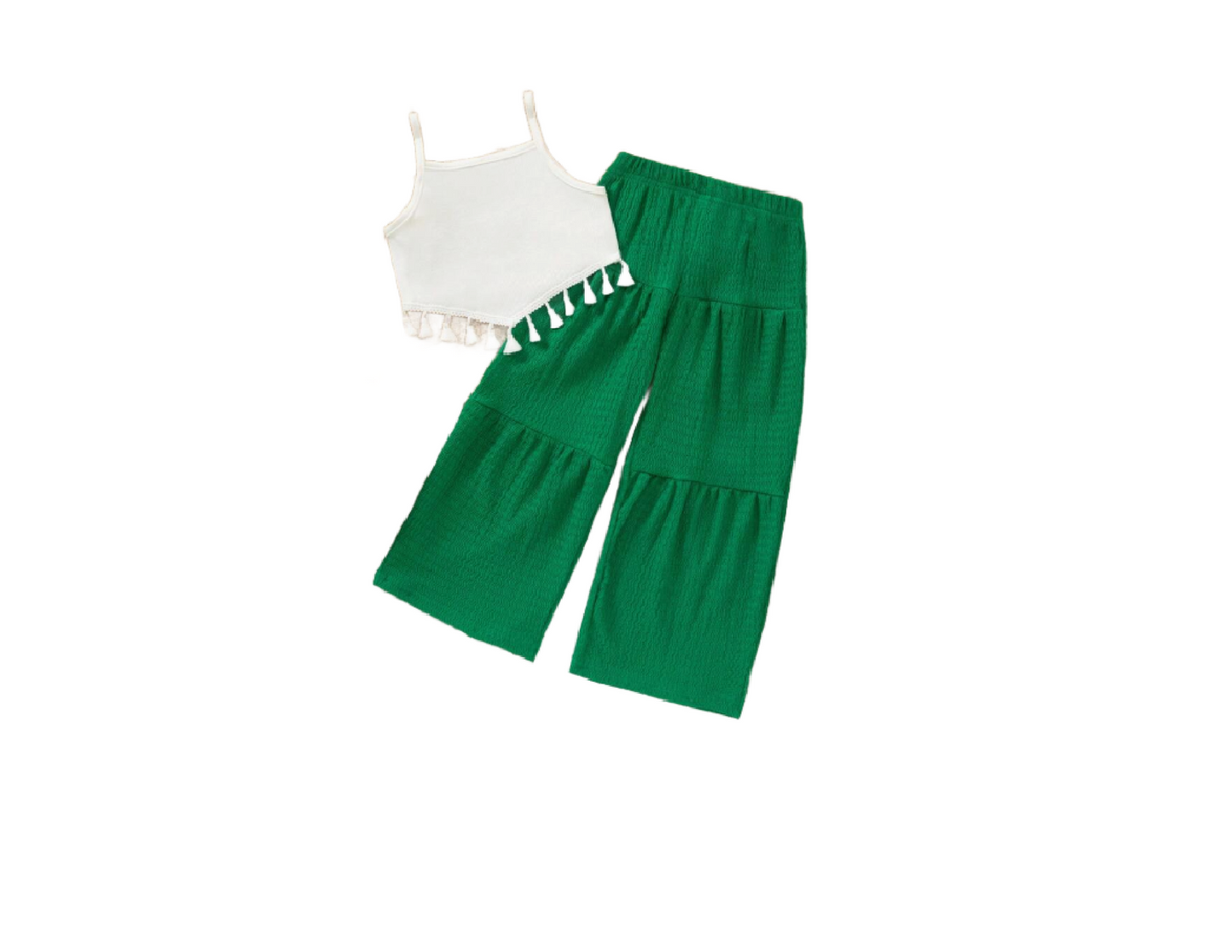 GIRL LONG WIDE LEG SET