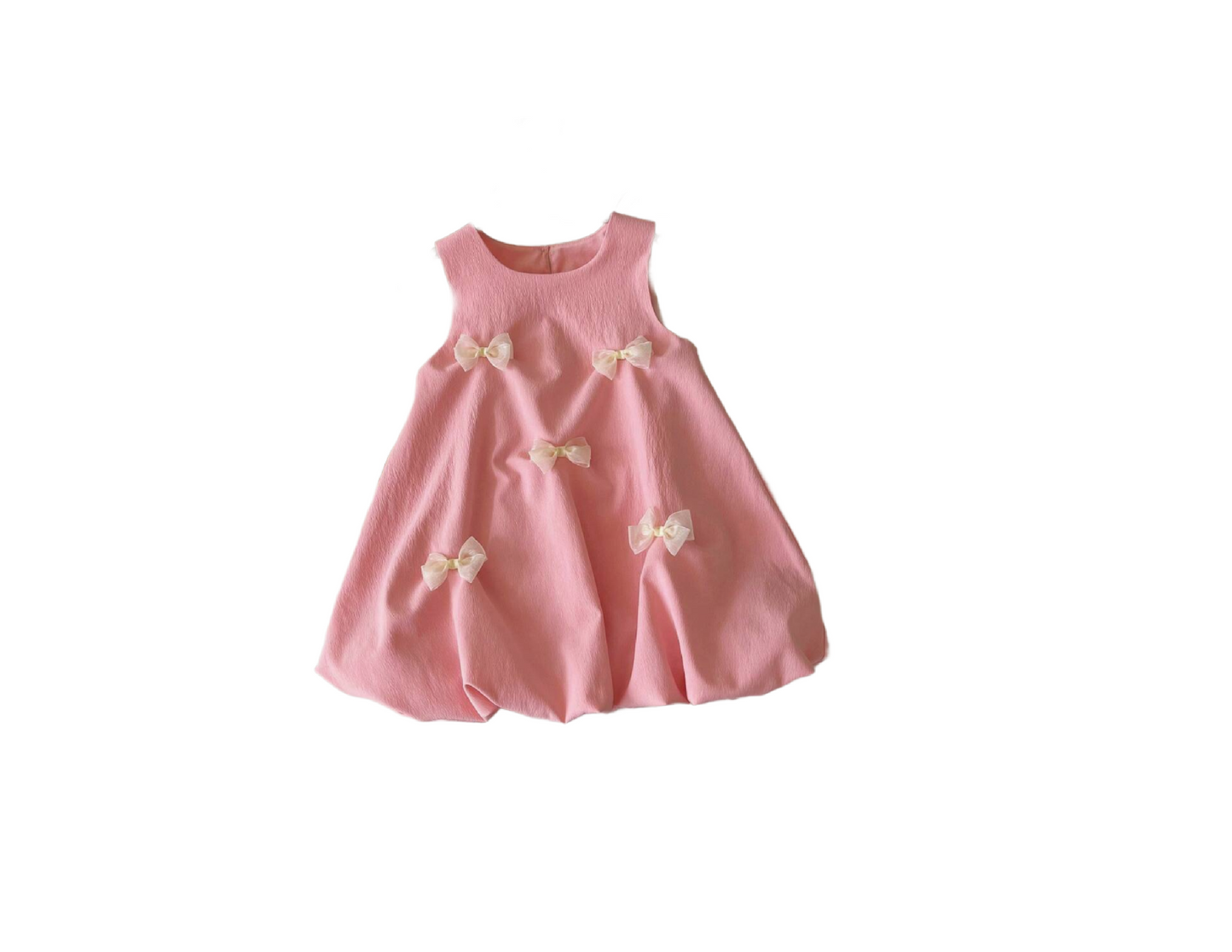 BALLOON BOW DRESS