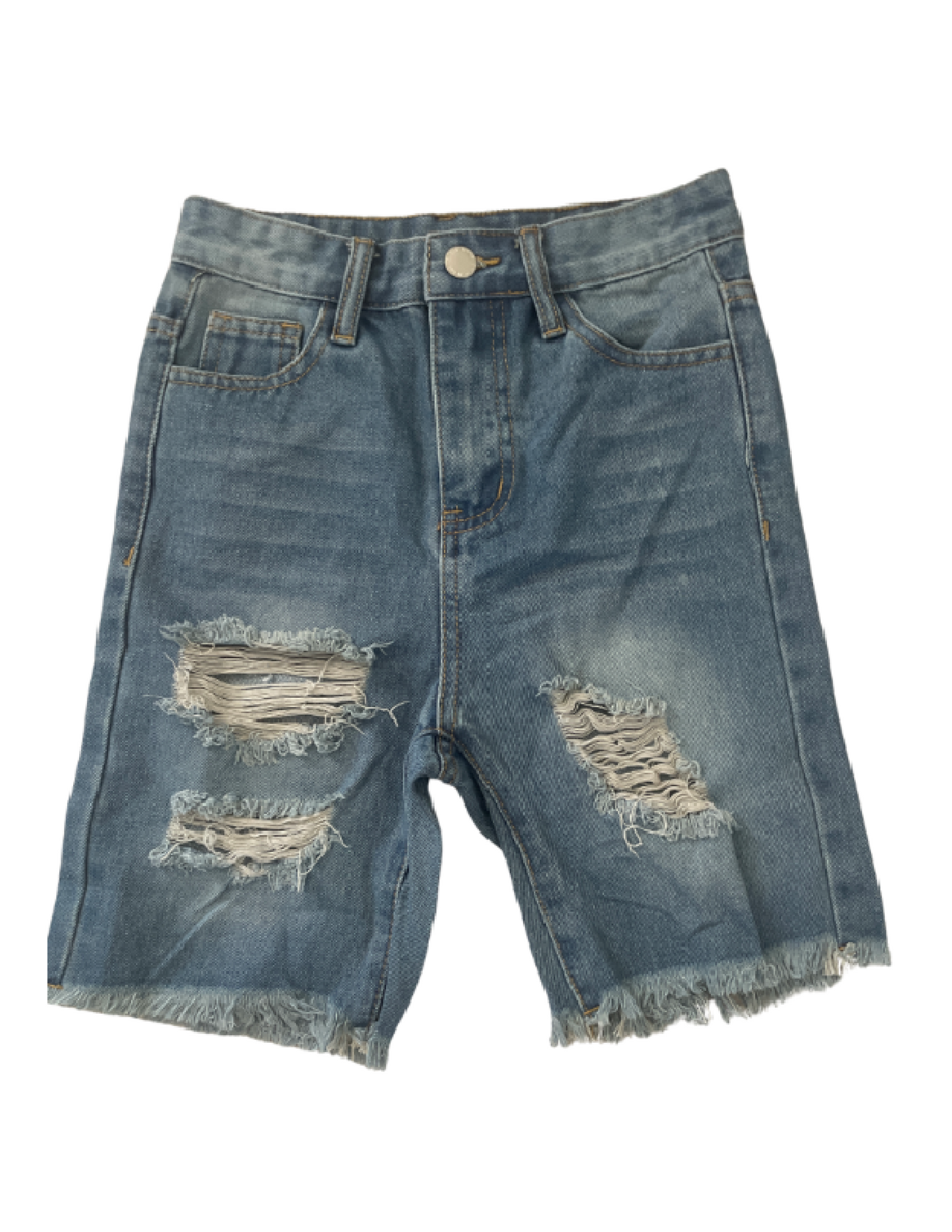 BOYS RIP SHORT JEANS