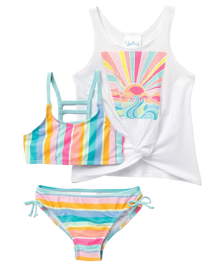 3PC.SWIMWEAR GET SET