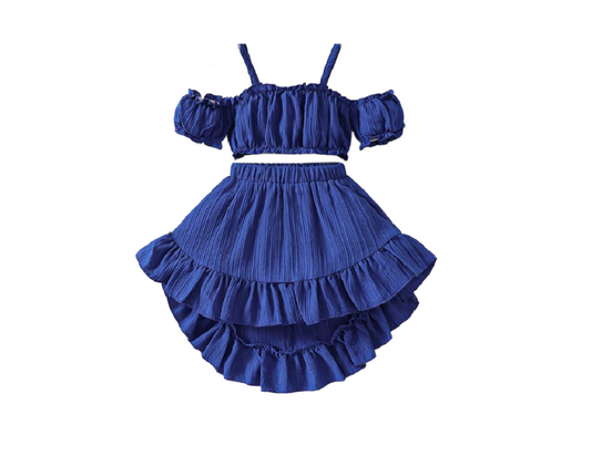 2PC.SKIRT AND OFF SHOULDER