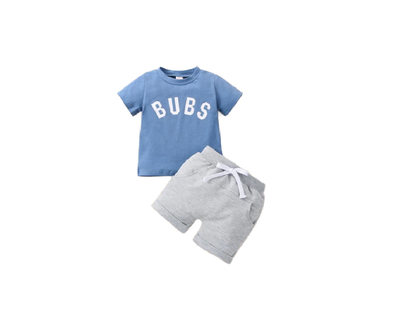 BABY BOY BUBS SHORT SET  BY