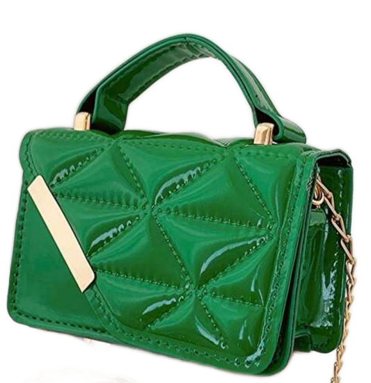 Green Hand/Crossbody Bag