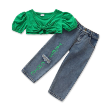 KNOT CRAP TOP WITH LONG PANTS